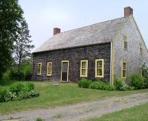 Front and side elevations, North Hills Museum, Granville Ferry, NS, 2008.; Dept. of Tourism, Culture and Heritage, Province of Nova Scotia, 2008