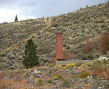 Exterior view of Naval Ammunition Depot Bunker; City of Kamloops, 2007