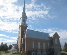 Photo prise en angle à partir de la rue Principale; Madawaska Planning Commission