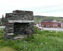 Photo showing a fireplace opening of The Hearth, Branch, NL, 2008; Andrea O'Brien, HFNL, 2008