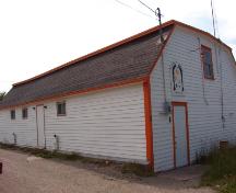 Prince of Orange #23 Loyal Orange Lodge, 12 Middle Bight Road, Kelligrews, Conception Bay South, view from road: front and side facades, 2004; Heritage Foundation of Newfoundland and Labrador, 2004