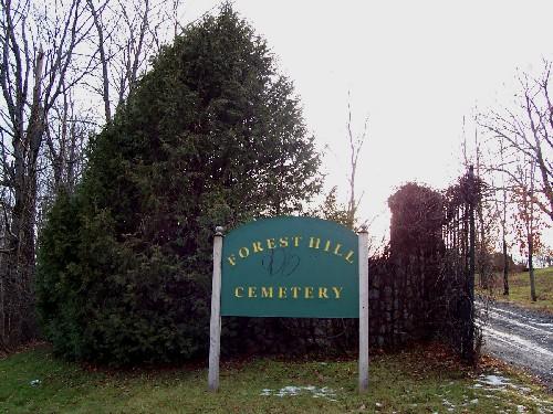 Forest Hill Cemetery, entrance