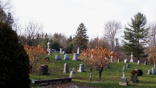 Forest Hill Cemetery, west facing view
