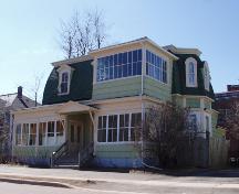 The former H. T. Stevens Residence, 72 Botsford Street - looking southwest - 2006; Moncton Museum