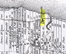 Map of the St. Margaret&#039;s Parish; Meacham&#039;s Illustrated Historical Atlas of PEI, 1880