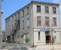 Of note is the balanced and simple design of the Stone Store.; Lyndsay Haggerty, 2007.