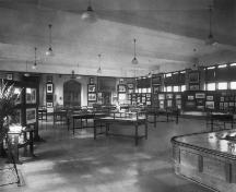 Historical view of the Grey Room of the Former Archives Building, circa 1930.; National Archives of Canada / Archives nationales du Canada, C-20735.