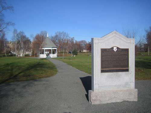 Wilmot Park - Monument