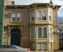 This image shows the front façade of the building, 2007; City of Saint John