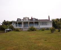 Herder Property, 138 Cherry Lane, Manuels, Conception Bay, view from ocean side, formerly the rear of the property, 2004; Heritage Foundation of Newfoundland and Labrador, 2004