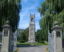 Davella Mills Carillon in the Victoria Lawn Cemetery; Callie Hemsworth, 2008