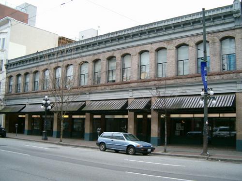 West Cordova Street facade