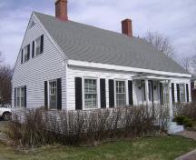 This photograph shows the contextual view of the Caddy Norris home, 2008; Town of St. Andrews