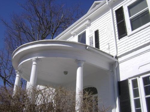 Maplehurst - Rounded porch