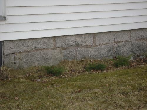 Charles Horsnell House - Foundation