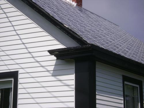 Brownrigg House - Eave return