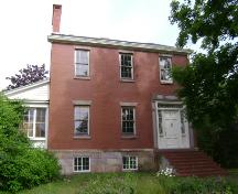 This photograph shows the front view of the building, 2008; Town of St. Andrews