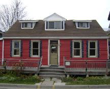 This photograph shows the front façade of the Doon Residence, 2008; Town of St. Andrews