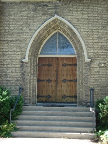 Double Doorway,Christ Anglican Church, 2007.