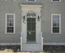 This photograph shows the entrance to the building, 2009; Town of St. Andrews