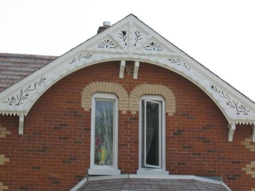 Detailed View of gable, Tomlinson-Johnston House