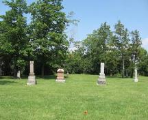 Featured are the original markers and monuments.; Beatrice Tam, 2008.
