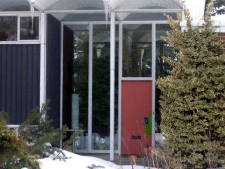 Front entrance, Pagani House,  2008