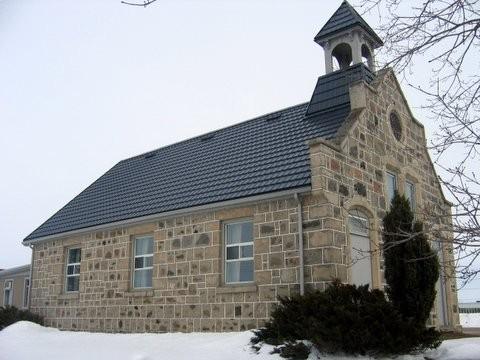 Northwest Elevation, The Schoolhouse, 2008