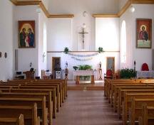 Intérieur de l'église de Saint-François; Conseil du patrimoine religieux du Québec, 2003