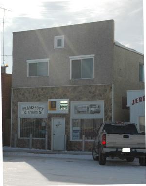 Front view of the store