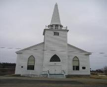 Front elevation, Westport United Baptist Church, Westport, 2004.; Heritage Division, Nova Scotia Department of Tourism, Culture and Heritage, 2004