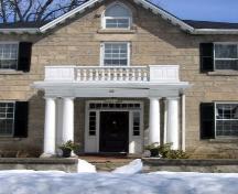Featured is the front porch.; Mary Tivy, 2008.