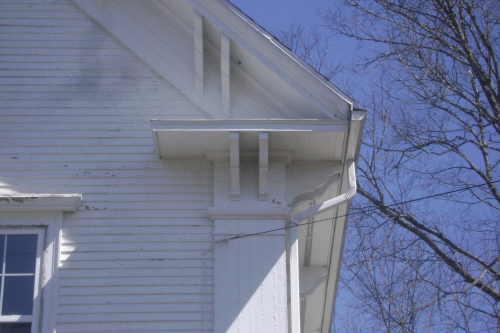 Chase Residence - Returned eave