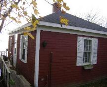 This photograph shows the contextual view of the building, 2008; Town of St. Andrews