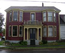 This photograph shows the front façade of the building, 2008; Town of St. Andrews