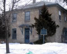 Of note is the hip roof and Georgian proportions.; Mary Tivy, 2008.