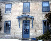 Of note are the rough-tooled window sills.; Mary Tivy, 2008.