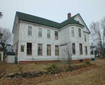 629 St. George Street, Annapolis Royal, south east elevation, 2005; Heritage Division, NS Dept. of Tourism, Culture and Heritage, 2005