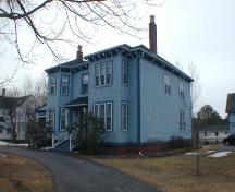 643 St. George Street, Annapolis Royal, north west elevation, 2005; Heritage Division, NS Dept. of Tourism, Culture and Heritage, 2005