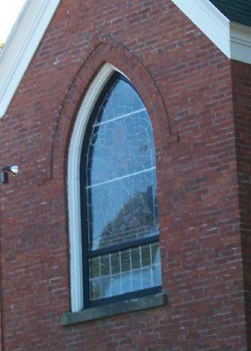 Stained Glass Window in the Narthex