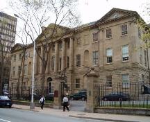Province House, Halifax, Hollis Street elevation, 2004.; Heritage Division, NS Dept. of Tourism, Culture and Heritage, 2004.