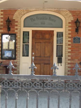 Entrance, Franklin House, 2008