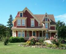 Captain Snow House, Port Wade, N.S., front elevation, 2009.; Heritage Division, NS Dept. of Tourism, Culture and Heritage, 2009