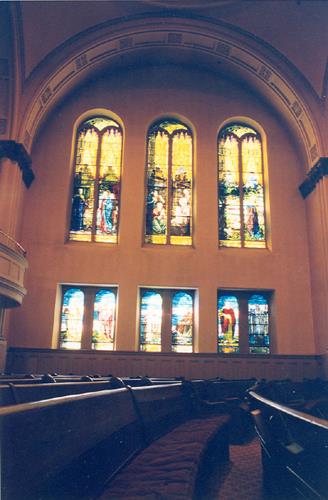 Tiffany’s religious stained glass windows