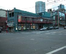 Exterior view of the Sam Kee Building; City of Vancouver, 2004