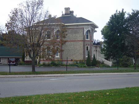 West Elevation, Sloane-Cooper House, 2007