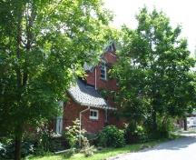 Side elevation of the Williams House.; RHI 2006