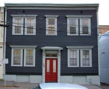 This image shows the front façade of the building; City of Saint John