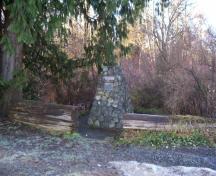 Courtenay Settlers' Cairn; City of Courtenay, 2009