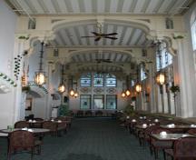Interior view of the Marlborough Hotel, Winnipeg, 2007; Historic Resources Branch, Manitoba Culture, Heritage and Tourism, 2007
